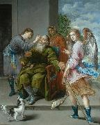 Antonio de Pereda Tobias curando la ceguera a su padre France oil painting artist